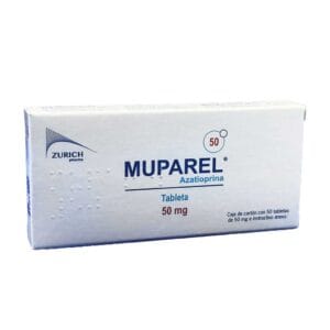 MUPAREL AZATIOPRINA 50MG C/50 TABLETAS