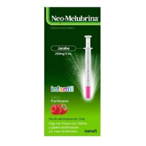 NEOMELUBRINA METAMIZOL SODICO 250MG/5ML JARABE C/FRASCO 100ML
