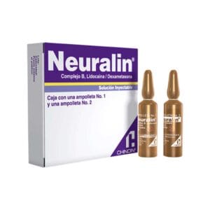 NEURALIN COMPLEJO B/LIDOCAINA/DEXAMETASONA SOL INY C/2 AMP