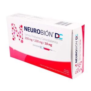 NEUROBION DC 25 000 TIAMINA/PIRIDOXINA/CIANOCOBALAMINA) B1+B6+B12 C/JGA PRELLENADA