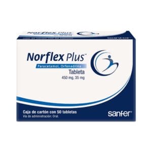 NORFLEX PLUS PARACETAMOL/ORFENADRINA C/50 TABS
