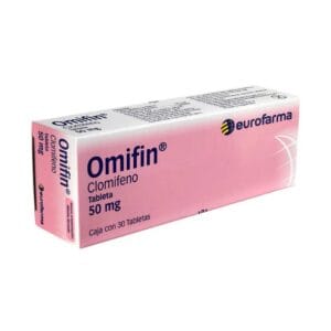 OMIFIN CLOMIFENO 50MG C/30 TABLETAS