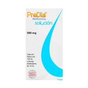 PREDIAL METFORMINA JARABE SOLUCION 500MG