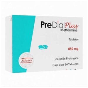 PREDIAL PLUS METFORMINA 1000MG C/30TABLETAS