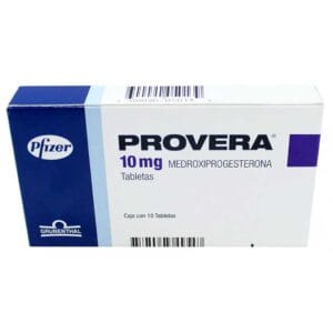 PROVERA MEDROXIPROGESTERONA 10MG C/10 TAB