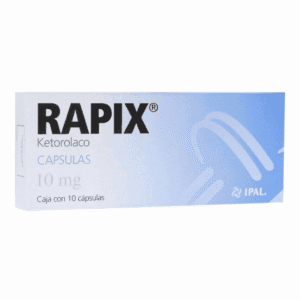 RAPIX KETOROLACO 10MG C/10 CAPSULAS