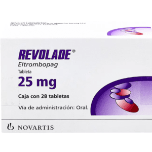 REVOLADE ELTROMBOPAG 25MG CAJA CON 28 TABLETAS