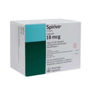 SPIRIVA BROMURO DE TIOTROPIO 18MCG C/30 CAP