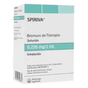 SPIRIVA RESPIMAT BROMURO DE TIOTROPIO 0.226MG/1ML DISPOSITIVO 1PZA
