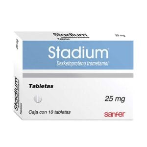 STADIUM DEXKETOPROFENO 25MG. C/10 TAB