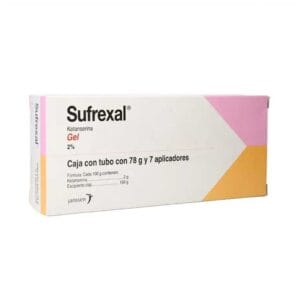 SUFREXAL KETANSERINA 2% GEL 78G