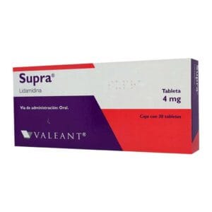 SUPRA LIDAMIDINA 4MG C/30 TABS