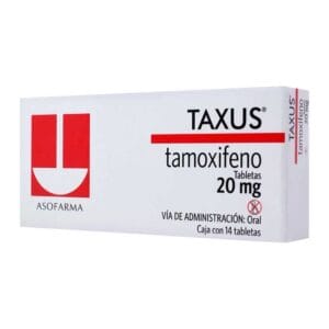 TAXUS TAMOXIFENO 20MG C/14 TABLETAS