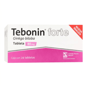 TEBONIN FORTE  GINKO BILOBA 80MG C/24TABLETAS