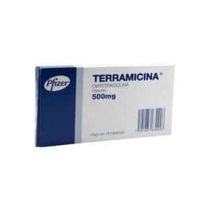 TERRAMICINA OXITETRACICLINA 500 MG C/16 PAST