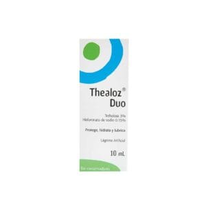 THEALOZ DUO TREHALOSA 3%/HIALURONATO DE SODIO 0.15% C/FRASCO OFTALMICO 10ML