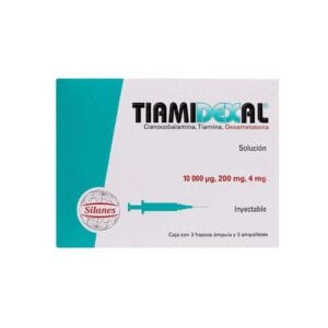 TIAMIDEXAL SOL INY DEXAMETASONA-COMPLEJO B C/3
