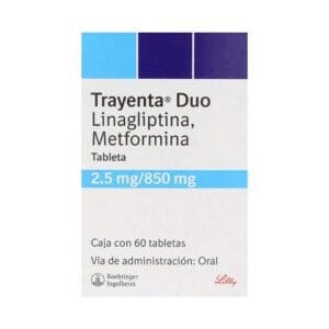 TRAYENTA DUO LINAGLIPTINA/METFORMINA 2.5/850MG TAB C/60