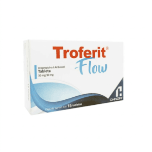 TROFERIT FLOW DROPROPIZINA AMBROXOL C/15 TABS 30MG