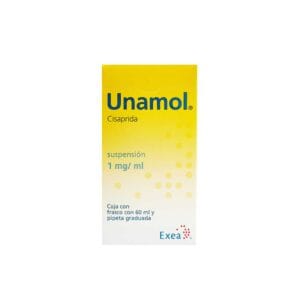 UNAMOL CISAPRIDA 1MG SUSPENSION 60ML