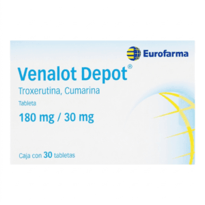 VENALOT DEPOT TROXERUTINA/CUMARINA 180MG/30MG C/30 TAB