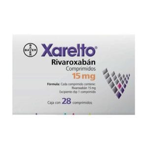 XARELTO RIVAROXABAN C/28 TABS 15MG