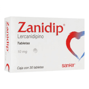 ZANIDIP LERCANIDIPINO 10MG C/ 30 TAB