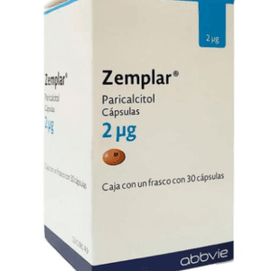 ZEMPLAR PARICALCITOL 2UG CAJA FRASCO CON 30 CAPSULAS
