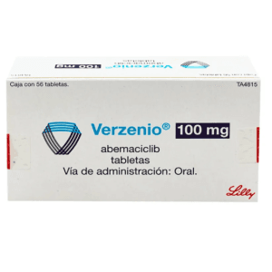VERZENIO 100MG ABEMACICLIB 100MG CAJA CON 56 TABLETAS